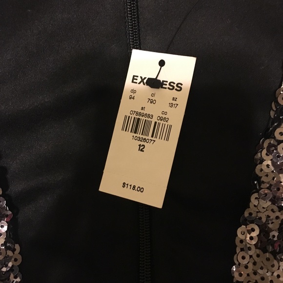 Never worn sequin dress in size 12 - Picture 3 of 4